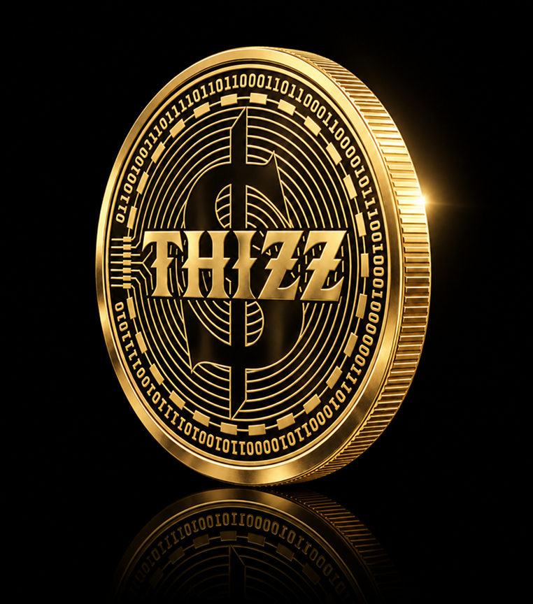 THIZZ gold coin